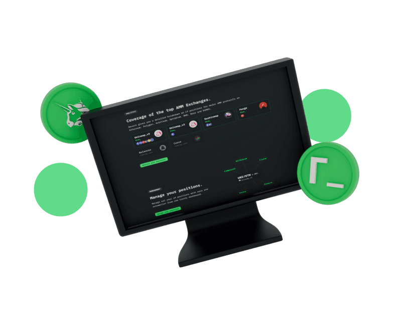 Revert Finance & Uniswap: Liquidity Pools Management